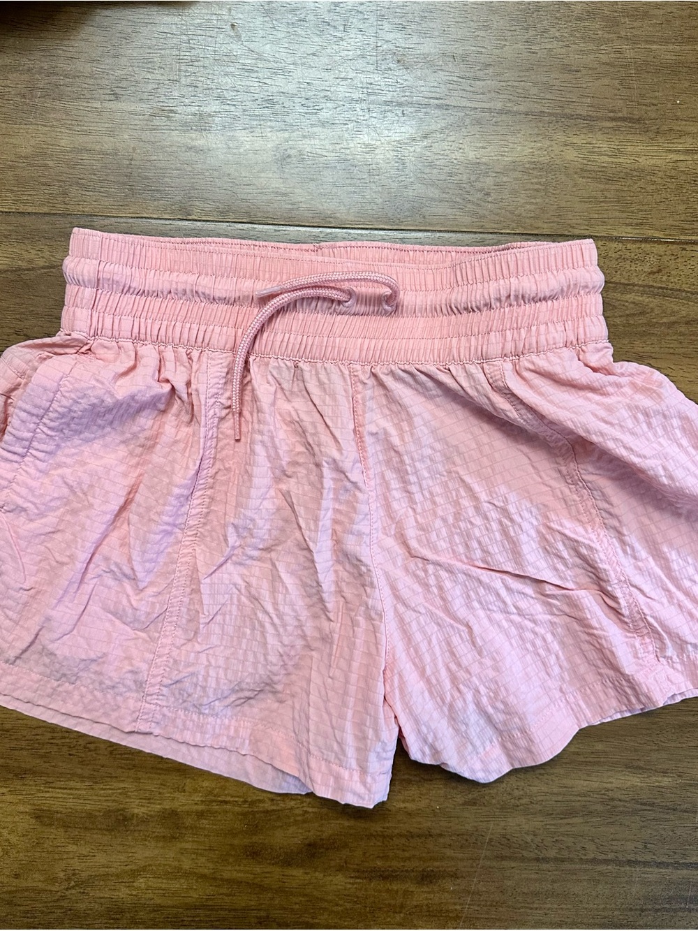Columbia Women’s Drawstring Athletic Shorts in Light Pink